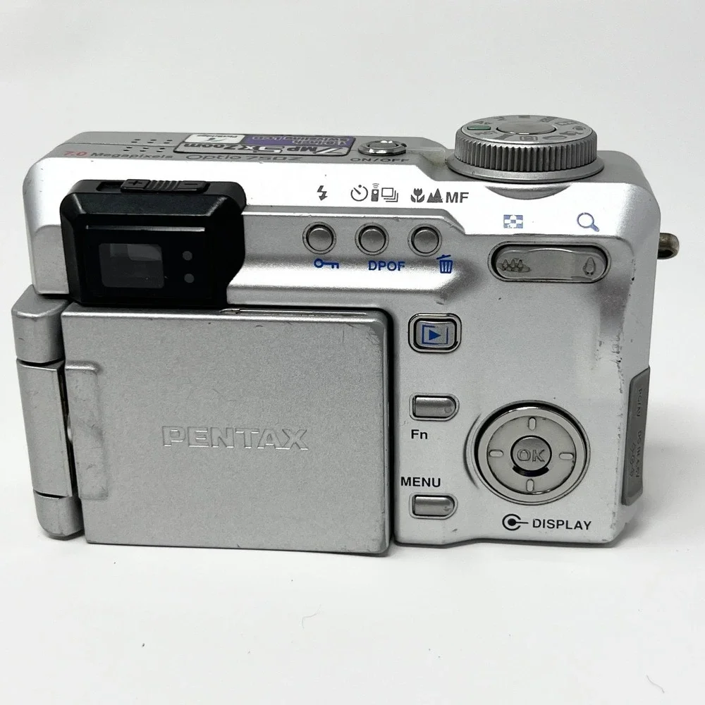 Pentax Optio 750Z 7MP CCD Digital Camera Tested Working READ AS-IS